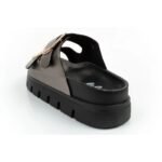Lee Cooper shoes womens slippers silver comfortable platform fashionable - Image 5