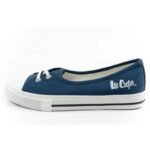 Lee Cooper shoes womens sneakers sporty blue slip-on ballet flats - Image 2