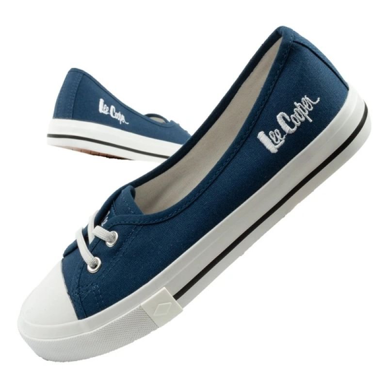 lupin-wear-ca-lee-cooper-shoes-women-s-sneakers-sporty-blue-slip-on-ballet-flats-2977146 Lee Cooper shoes womens sneakers sporty blue slip-on ballet flats - Image 1