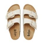 Lee Cooper Womens Light Beige Slides LCW-26-35-4454LA - Image 4