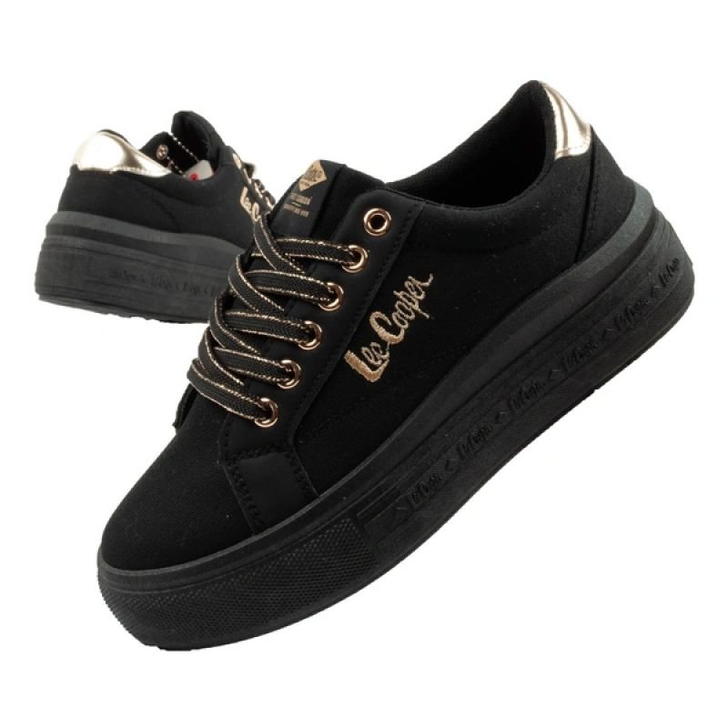 lupin-wear-ca-lee-cooper-women-s-sports-shoes-sneakers-fashionable-black-comfortable-2977144 Lee Cooper womens sports shoes sneakers fashionable black comfortable - Image 1