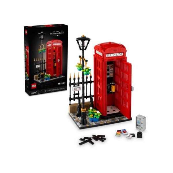 Lego 21347 Ideas - Red London Telephone Booth