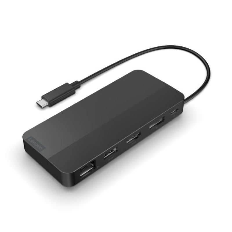 lupin-wear-ca-lenovo-40b90100eu-wired-docking-station-usb-3-2-gen-1-3-1-gen-1-type-c-black-2207099 Lenovo 40B90100EU Wired Docking Station USB 3.2 Gen 1 (3.1 Gen 1) Type-C Black - Image 1