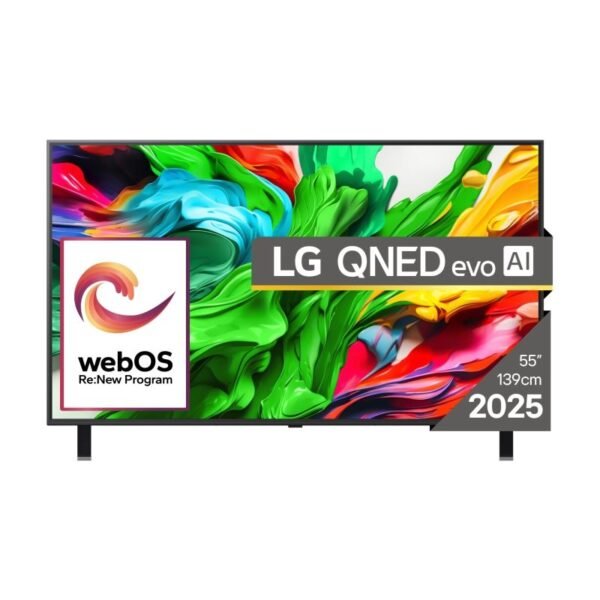 LG 55QNED85A3C QNED EVO 55 4K Ultra HD 120Hz TV WebOS Dolby Digital Black