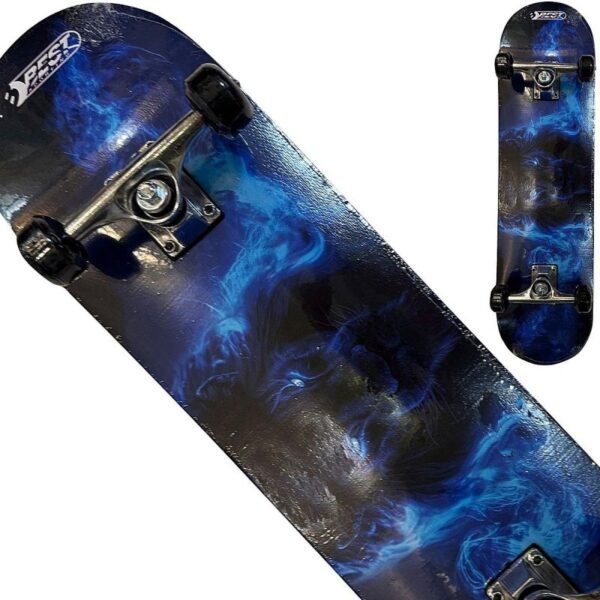 LION BEST SPORTING WOODEN SKATEBOARD