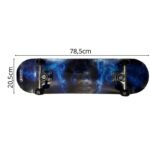 LION BEST SPORTING WOODEN SKATEBOARD - Image 3