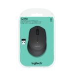 Logitech M280 Mouse 910-004287 (optical; 1000 DPI; black)