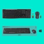Logitech MK270 Membrane Keyboard 920-004508 (USB (2.4 GHz Radio); black) - Image 3