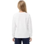 Longsleeve 4F F460 girls T-shirt white 4FJWMM00TLONF460 10S - Image 2