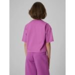 Loose T-shirt with a girls print 4F 4FJRSS26TTSHF3827-51S - Image 2