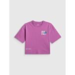 Loose T-shirt with a girls print 4F 4FJRSS26TTSHF3827-51S - Image 7