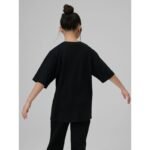 Loose T-shirt with print for girls 4F 4FJRSS26TTSHF3453-20S - Image 2