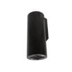 MAAN Elba 2 W 731 black wall-mounted tube hood