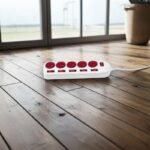 MACLEAN 5-OUTLET POWER STRIP WHITE WITH SWITCHES MCE204R/W - Image 8