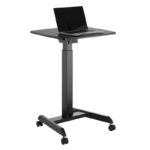 Maclean laptop desk, height adjustable, for sitting and standing work, max height 113cm, MC-892B - Image 5
