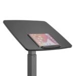 Maclean laptop desk, height adjustable, for sitting and standing work, max height 113cm, MC-892B - Image 6