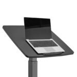 Maclean laptop desk, height adjustable, for sitting and standing work, max height 113cm, MC-892B - Image 7