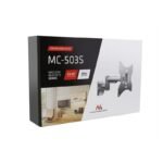 Maclean MC-503S Monitor Wall Mount (Swivel, Wall, Tilt; 23" - 42"; Max. 30kg) - Image 6