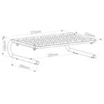 MACLEAN MONITOR, LAPTOP, PRINTER STAND 13-32" MC-948 - Image 2