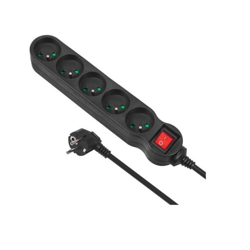 lupin-wear-ca-maclean-power-strip-5-outlets-5m-with-switch-mce185-2186531 MACLEAN POWER STRIP 5 OUTLETS 5M WITH SWITCH MCE185 - Image 1