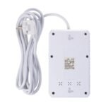 MACLEAN POWER STRIP, EXTENSION CORD 4 OUTLETS + 3XUSB, 110-240V AC 50/60HZ, 2.1A MAX 2500W, 3M, WHITE MCE393 W - Image 4