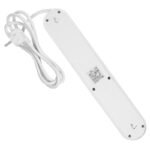 MACLEAN POWER STRIP EXTENSION CORD 5 OUTLETS + 3XUSB, 110-240V AC 50/60HZ, 2.1A MAX 2500W, 1.5M, WHITE MCE395W - Image 4