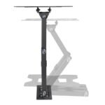MACLEAN TV OR MONITOR MOUNT, UNIVERSAL, MAX VESA 200X200, 23-43", 30KG, BLACK MC-700N - Image 4