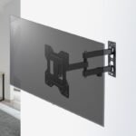 MACLEAN TV OR MONITOR MOUNT, UNIVERSAL, MAX VESA 200X200, 23-43", 30KG, BLACK MC-700N - Image 5
