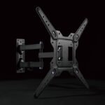MACLEAN TV OR MONITOR MOUNT, UNIVERSAL, MAX VESA 400X400, 23-55", 30KG, BLACK MC-701N - Image 3