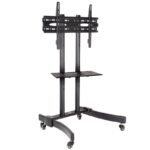 Maclean TV stand trolley, professional, on wheels, max 32-65", max 40kg, MC-739 - Image 4