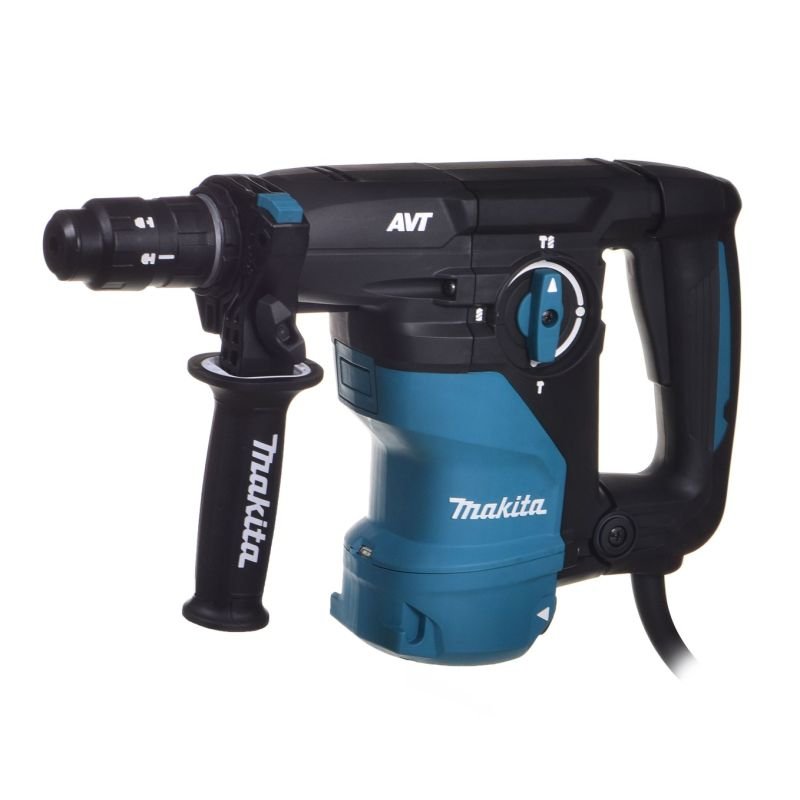 lupin-wear-ca-makita-hr3012fcwj-sds-plus-3-9j-1050w-avt-makpac-rotary-hammer-dx11-dust-collector-black-blue-2373812 MAKITA HR3012FCWJ SDS-Plus 3.9J 1050W AVT MAKPAC Rotary Hammer + DX11 Dust Collector Black, Blue - Image 1