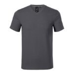 Malfini Action V-neck M MLI-70083 light anthracite T-shirt - Image 2