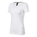 Malfini Action V-neck T-shirt W MLI-70100 white