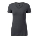 Malfini Action V-neck T-shirt W MLI-70183 light anthracite - Image 2