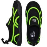 MAN WATER SHOES BLACK/GREEN XQMAX SIZE 42 - Image 3