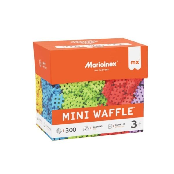 MARIOINEX Mini Waffle Blocks, 300 pieces