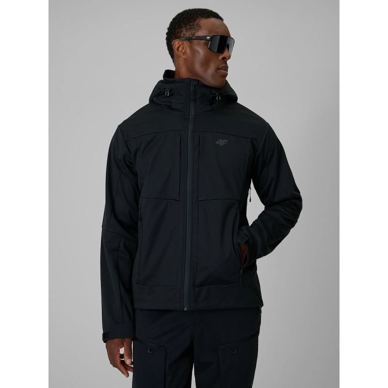 lupin-wear-ca-men-s-4f-4fwss26tsofm563-20s-windproof-membrane-8000-softshell-jacket-3005408 Mens 4F 4FWSS26TSOFM563-20S windproof membrane 8000 softshell jacket - Image 1