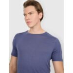 Mens 4F Merino Wool Trekking T-shirt 4FWAW25TFTSM1526-32S - Image 4