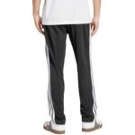 Mens adidas 3-Stripes Tricot Regular-Fit Open Hem Pants Black JI8802 - Image 3