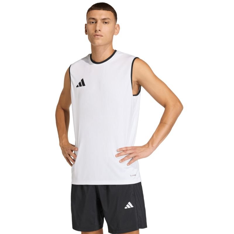 lupin-wear-ca-men-s-adidas-entrada-26-sleeveless-jersey-white-kb3928-2064504 Mens adidas Entrada 26 Sleeveless Jersey White KB3928 - Image 1