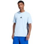 Mens adidas Essentials 3 Stripes T-shirt blue JE6397