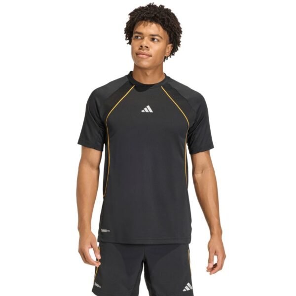 Mens adidas Tech Apparel Climacool T-shirt black KF3379