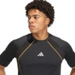 Mens adidas Tech Apparel Climacool T-shirt black KF3379 - Image 4