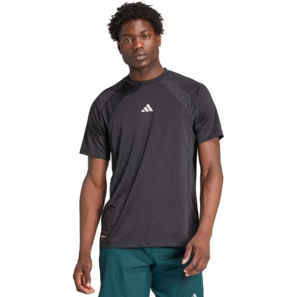 Mens adidas Tech Apparel Climacool Tech App Tee Black KB9735