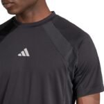 Mens adidas Tech Apparel Climacool Tech App Tee Black KB9735 - Image 4