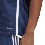 Mens adidas Tiro 23 Competition Match Jersey Navy Blue HT5688 - Image 6