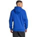 Mens adidas Tiro 26 League Sweat Full Zip Hoodie Blue KF9105 - Image 3