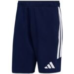 Mens adidas Tiro 26 League Sweat Shorts Navy Blue JY9670 - Image 2
