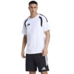 Mens adidas Tiro 26 League Tee white and black KC3698