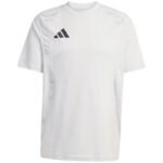 Mens adidas Tiro 26 Travel Tee light gray KD1120 - Image 2